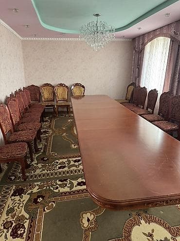 Стол для зала, Б/у, Раскладной, Прямоугольный