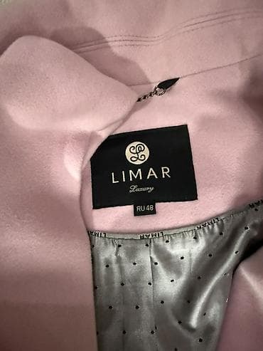 Пальто женское LIMAR Luxury - Цвет: нежно-розовый (пастельный — 3