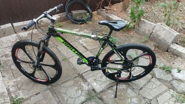 купить раму для бмх: Горный велосипед, Рама M (156 - 178 см), Алюминий, Б/у — 2