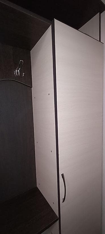 Прихожая модульная с открытой зоной и шкафом - Компоновка: открытая — 2