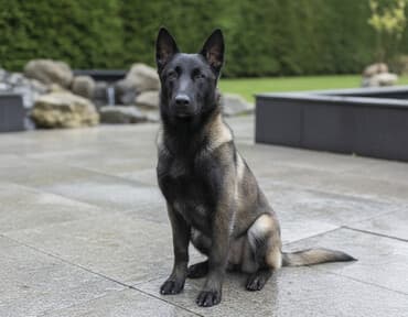 Вязка собак: Щенок среднего размера с короткой плотной шерстью «волчьего» окраса — 1