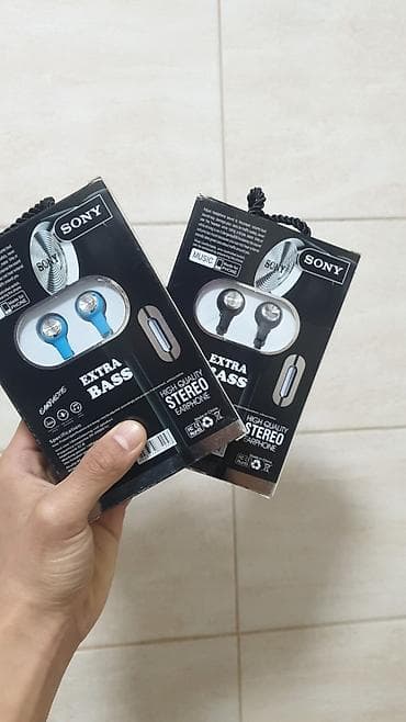 cg pods: Проводные внутриканальные наушники Sony EXTRA BASS (High Quality — 1