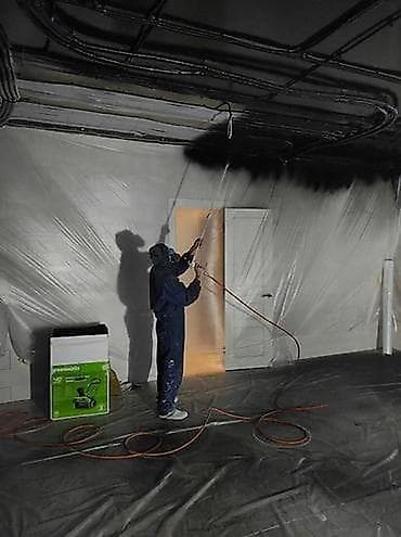 красим стены: Окраска стен и потолков безвоздушным распылением - Профессиональная — 8