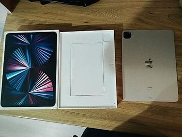 ipad mini 6 pro: Планшет, Apple, память 256 ГБ, 10" - 11", Wi-Fi, Б/у, Классический цвет - Серебристый — 1