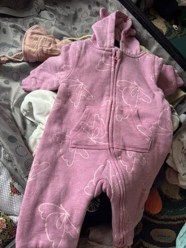 детский дождевик: Комплект, цвет - Розовый — 1