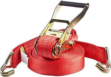 Стяжной ремень с храповым механизмом (ratchet) и крюками -