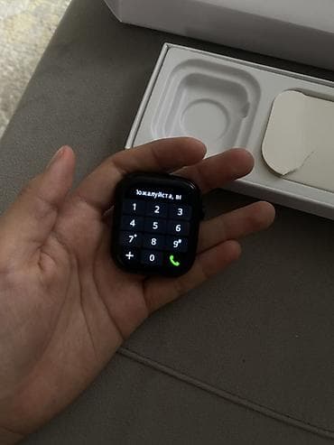 Смарт‑часы (стилизованные под Apple Watch) Комплектация: - Коробка с — 4