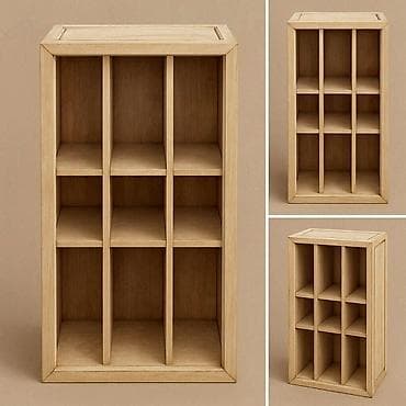 навесной: Этажерка, витрина, полка навесная, ЕС 014, беленый дуб, Италия — 1