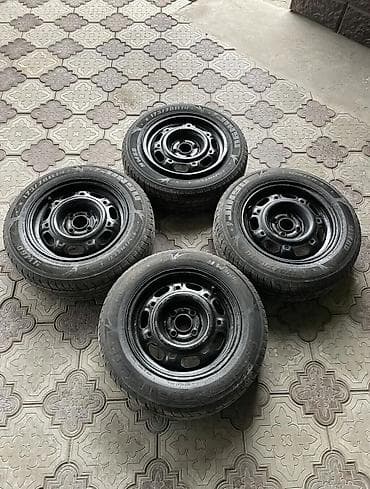 Железные Диски R 14 Volkswagen, Комплект, отверстий - 4, Б/у at lalafo.kg Железные Диски R 14 Volkswagen, Комплект, отверстий - 4, Б/у