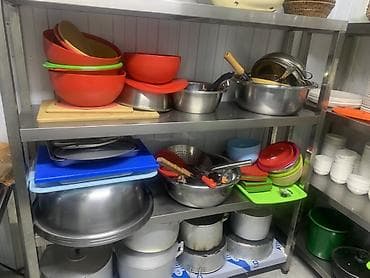 набор посуды: Комплект профессиональной посуды и инвентаря для кухни/кафе Состав — 2