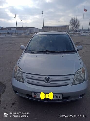 арзан авто машина: Toyota ist: 2003 г., 1.3 л, Автоматтык, Бензин — 2