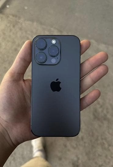 google 7 pro: IPhone 14 Pro, Б/у, 256 ГБ, Black Titanium, 85 % — 3