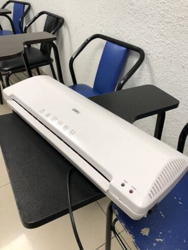 Ламинатор Deli (формат A4) - Подходит для: документов, удостоверений