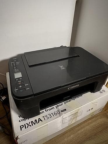 принтер для фото: МФУ Canon PIXMA TS3160 (черный) - Струйное устройство «3‑в‑1» — 1