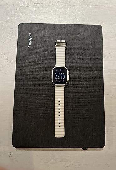 Apple Watch: Модель: Apple Watch Ultra 1 Аккумулятор: 92% Цвет: Титан 2 — 1