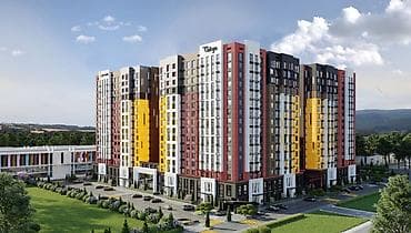 4: 3 комнаты, 89 м², ул. Горького / Алматинка Элитка, 16 этаж, ПСО (под самоотделку) — 1