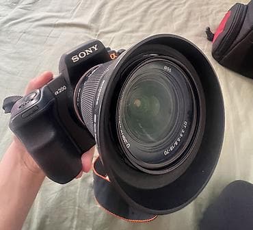 делаю: Фотоаппарат Sony Alpha 200 (рабочий) Продам зеркальный фотоаппарат — 2