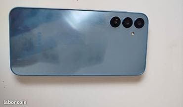 tab a9: Samsung Galaxy A15, Б/у, 256 ГБ, цвет - Синий, 2 SIM — 1