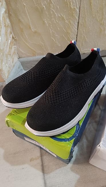 Летние дышащие слипоны (2 пары) - Черные слипоны: универсальная — 4