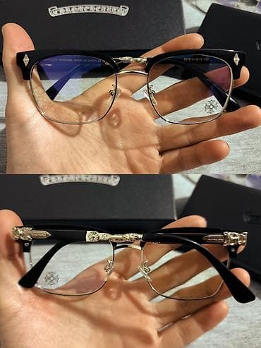 Ювелирные изделия: Для зрения очки очки, Унисекс, Цвет оправы: Черный, Новый — 6