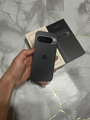 pixel 4a: Google Pixel 9 Pro, Б/у, 128 ГБ, цвет - Черный, 1 SIM, eSIM — 6
