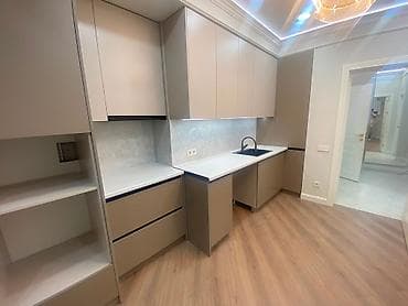 Батирлер: 1 бөлмө, 40 м², Асанбай мкр Элитка, 8 кабат, Жаңы ремонт — 6