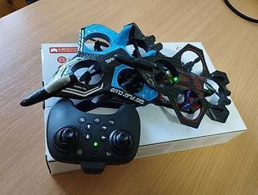 Дроны: Игрушечный квадрокоптер-истребитель Y85 (8+) на радиоуправлении - — 7