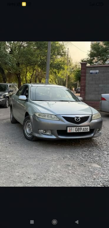 Mazda 6: 2003 г., 2.3 л, Механика, Бензин, Седан