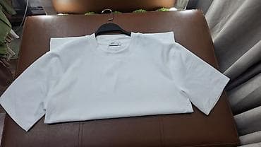 белые: Базовые однотонные футболки оверсайз - Крой: свободный оверсайз — 2