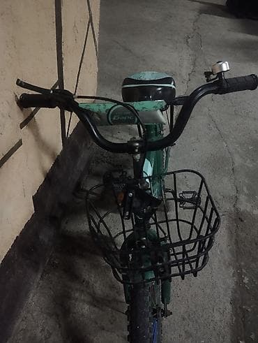 Детский транспорт: Детский велосипед «Барс» BMX 2.0S, зелёный. - Рама стальная, с верхней — 4