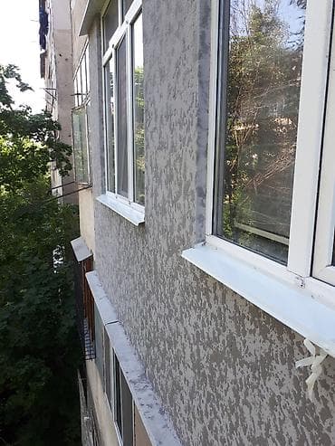 трафареты для стен: Утепление балкон. ПОКРАСКА СТЕН. Установка козырьков. Установка — 6