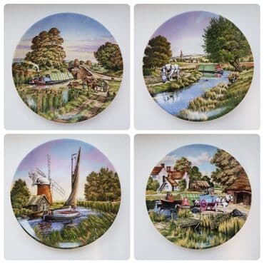 коллекторный шкаф: Продаю коллекционные настенные тарелки из фарфора 1990 г. Привезли из — 1