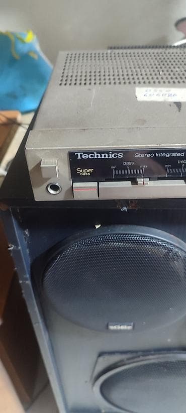 музыкальный центр technic: Стереосистема: интегральный усилитель Technics SU-5 + акустическая — 3