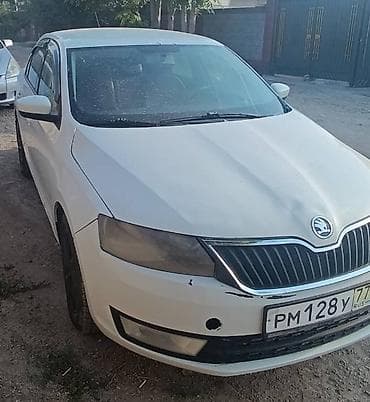 россия номер: Skoda Rapid: 2014 г., 1.6 л, Механика, Бензин, Седан — 2