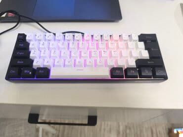 genius клавиатура: Клавиатура, Мембранная, Проводное подключение, Размер: 65% — 3