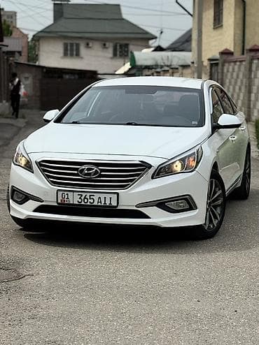 хендлер: Hyundai Sonata: 2015 г., 2 л, Автомат, Газ, Седан — 1