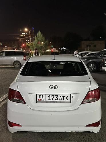 Hyundai Accent: 2014 г., 1.6 л, Механика, Бензин, Седан
