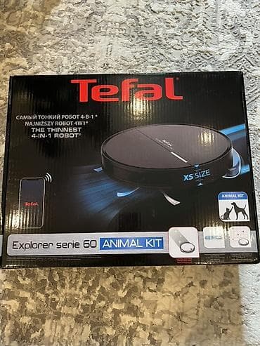 tefal compact power: Робот-пылесос Tefal Explorer Serie 60 Animal Kit. В отличном — 4