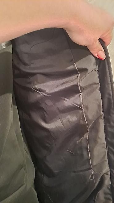 tech fleese: Пуховик, По колено, С капюшоном — 3