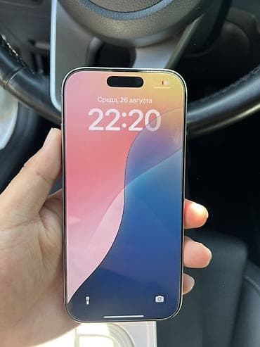 мониторы aoc бишкек: IPhone 16 Pro, Жаңы, 512 ГБ, Natural Titanium, Заряддоочу түзүлүш, Коргоочу айнек, Кабель, 100 % — 2