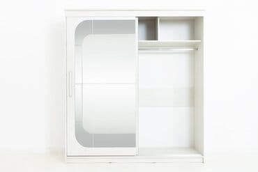 металлические шкафы для одежды: Шкаф -купе для одежды 2Д 19 Инфинити, Ясень Анкор светлый, СВ Мебель — 3