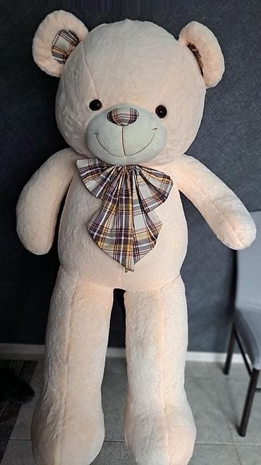 золотая лощадь: Бежевый мишка 160 см — 1