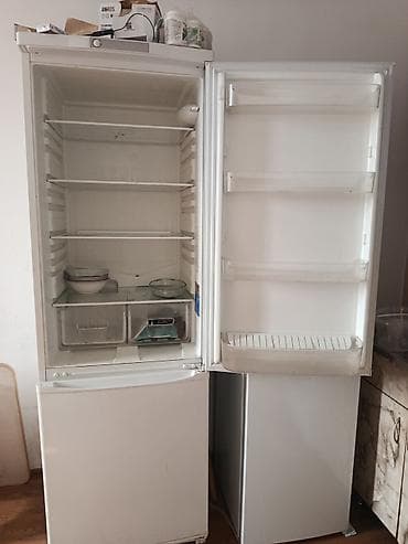 холодильники бытовые: Холодильник Indesit, Б/у, Двухкамерный, 185 * 57 — 2