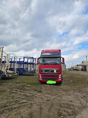 Тягач, Volvo, Тентованный