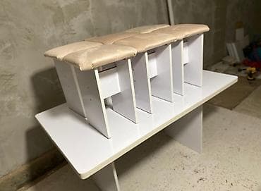 стул раскладной: Табуретка, Новый, ЛДСП, Не раскладной — 9