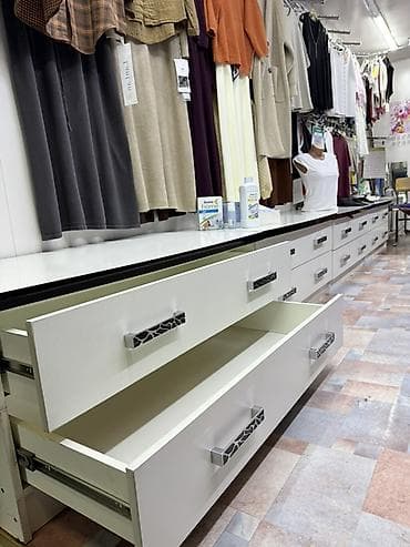 Комплектующие для мебели: Тумба для вещей и одежды, Без зеркала, ЛДСП, цвет - Белый — 4