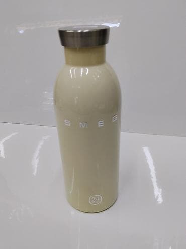 Термобутылка Smeg (коллаборация 24Bottles), цвет кремовый. - Объем