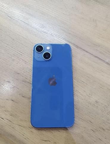 IPhone 13, Б/у, 128 ГБ, Синий, Коробка, 89 %