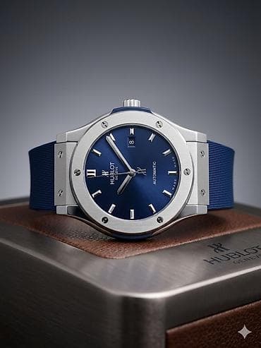 Часы Hublot Classic Fusion Automatic - Корпус из сатинированной и