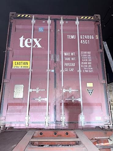 морозильные камера: Морские контейнеры 40’ ош Ош Ош шаарында - Тип: стандартные — 4